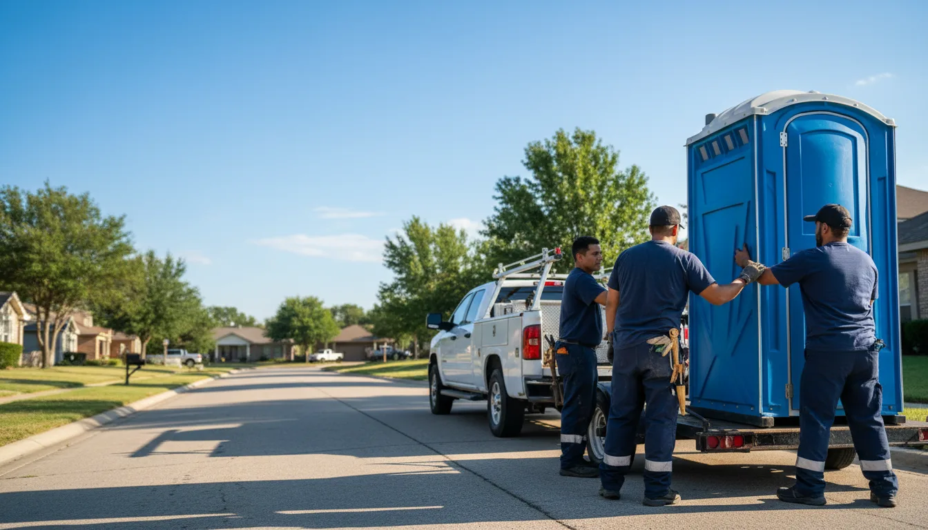 Portable Toilet Rental in Lone Wolf, OK near me